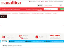 Tablet Screenshot of loja.analiticaweb.com.br